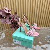 Aquazzura 2024 New Top Pineapple Women's Flower High Heel Sandals Original 1:1 Open Model He65o15r2s