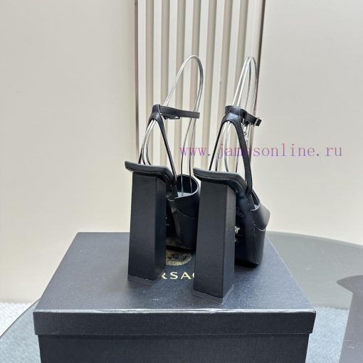 Versace | Versace New CollectionHentian High Heels Waterproof Platform High HeelsNumerous cepa53u89a - Image 7