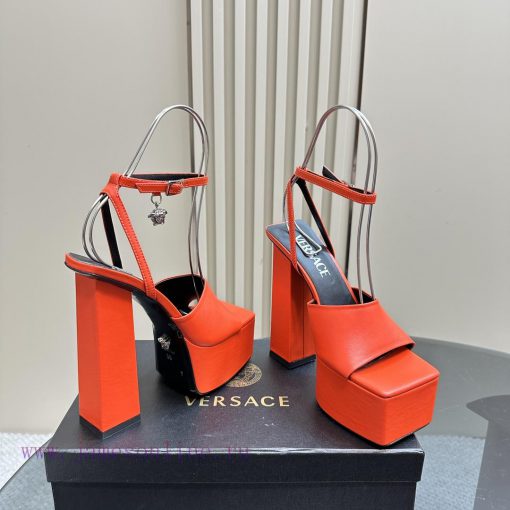 Versace | Versace New CollectionHentian High Heels Waterproof Platform High HeelsNumerous ceg7l41fwt - Image 5