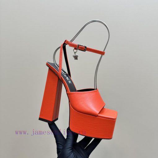 Versace | Versace New CollectionHentian High Heels Waterproof Platform High HeelsNumerous ceg7l41fwt - Image 8