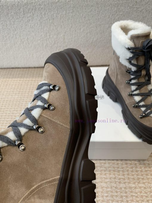 BC 2024s Autumn/Winter New Product: Woolen Tube Short Boots Brunello Cucinelli, Inspired by atc99pzj - Image 8