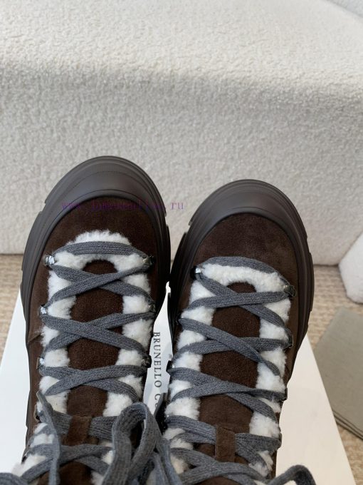 BC 2024s Autumn/Winter New Product: Woolen Tube Short Boots Brunello Cucinelli, Inspired by nq5xfk3q - Image 5