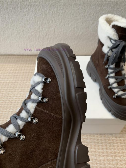 BC 2024s Autumn/Winter New Product: Woolen Tube Short Boots Brunello Cucinelli, Inspired by nq5xfk3q - Image 6