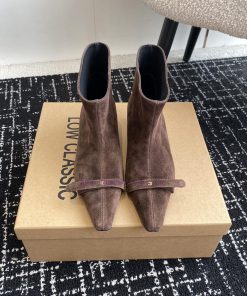 Low Classic 24 Autumn/Winter Korean New Arrival Leather Short BootsMinimalist stir fried chi8d5wtvp4