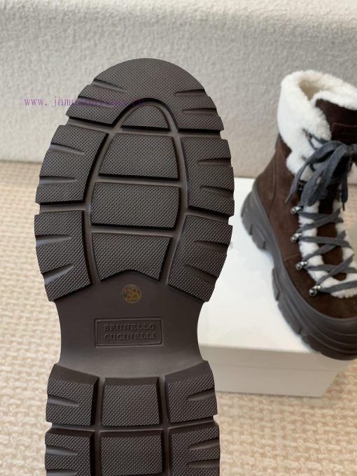 BC 2024s Autumn/Winter New Product: Woolen Tube Short Boots Brunello Cucinelli, Inspired by nq5xfk3q - Image 10