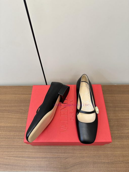 Valentino VT25ss Malizhen Low Heel Fashion Single ShoeUnparalleled quality and workmanship, 8h8aoeu7 - Image 5