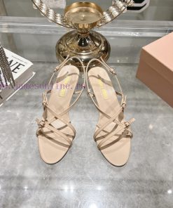 MiuMiu * Miu Miu/25ss Spring/Summer Fashion Show New Cat and High Heel SandalsThe runway stybipi24b4