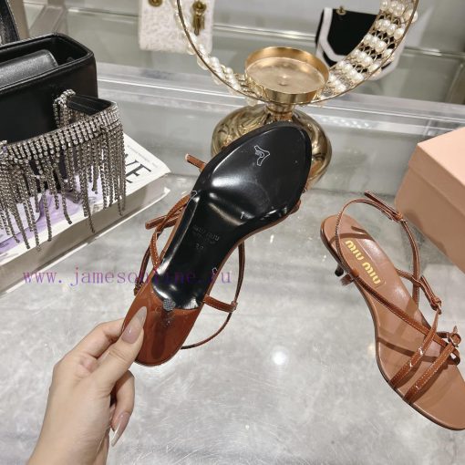 MiuMiu * Miu Miu/25ss Spring/Summer Fashion Show New Cat and High Heel SandalsThe runway st4puokiwr - Image 10