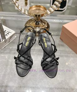 MiuMiu * Miu Miu/25ss Spring/Summer Fashion Show New Cat and High Heel SandalsThe runway styxwil8zyi