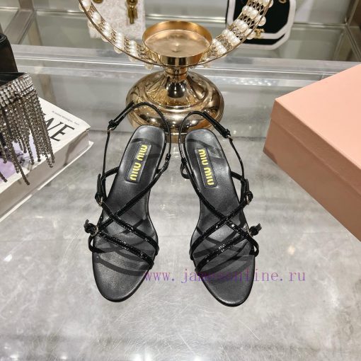 MiuMiu * Miu Miu/25ss Spring/Summer Fashion Show New Cat and High Heel SandalsThe runway styxwil8zyi