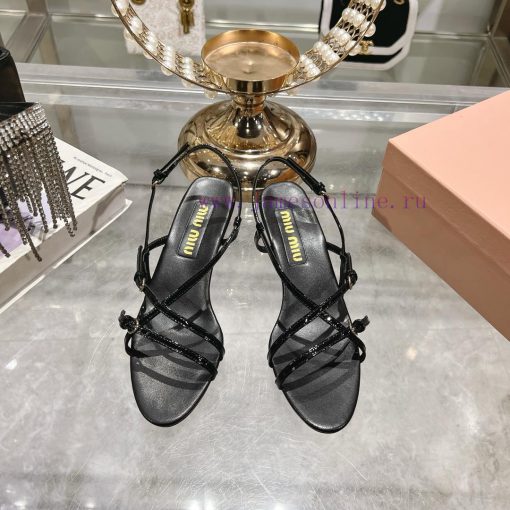 MiuMiu * Miu Miu/25ss Spring/Summer Fashion Show New Cat and High Heel SandalsThe runway styxwil8zyi - Image 2
