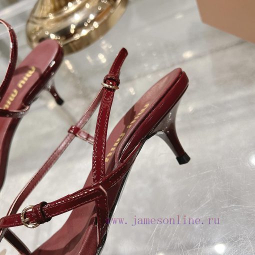MiuMiu * Miu Miu/25ss Spring/Summer Fashion Show New Cat and High Heel SandalsThe runway stywzxyniv6 - Image 10