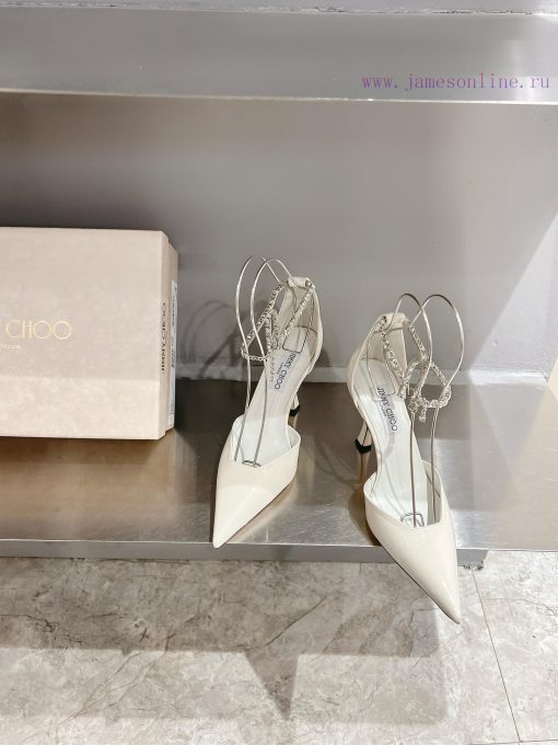 Jimmy Choo's New High Heel Single Shoes for Autumn/Winter 24The original customized temperamijtlq101 - Image 2