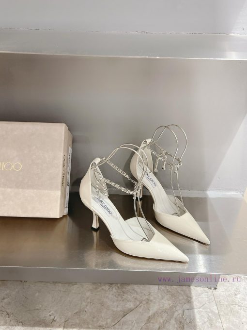 Jimmy Choo's New High Heel Single Shoes for Autumn/Winter 24The original customized temperamijtlq101 - Image 3