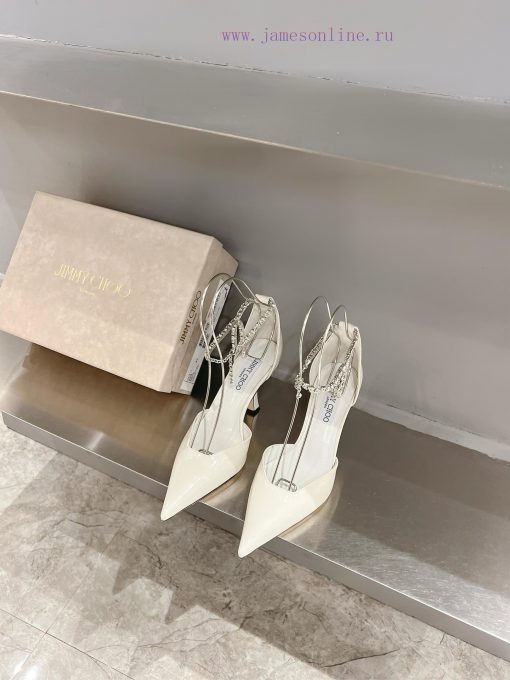Jimmy Choo's New High Heel Single Shoes for Autumn/Winter 24The original customized temperamijtlq101 - Image 6