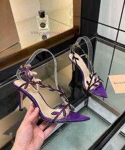 Giannito Rossi 2025 new slippers are top-notch, purchasing quality Swarovski rhinestone poinnavrjapp