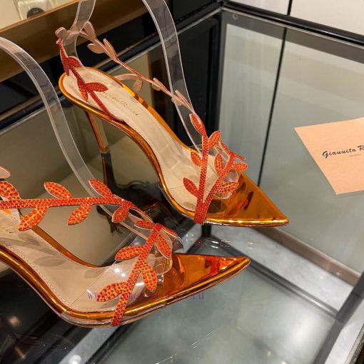 Giannito Rossi 2025 new slippers are top-notch, purchasing quality Swarovski rhinestone poin95doe5sd - Image 5