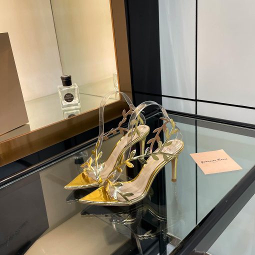 Giannito Rossi 2025 new sandalstop-levelPurchasing QualityThis pair of pointed high-heeled pjjsp4r10 - Image 3