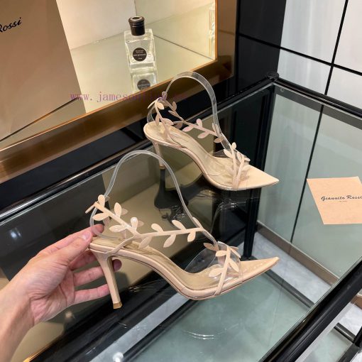 Giannito Rossi 2025 new sandalstop-levelPurchasing QualityThis pair of pointed high-heeled prwhmbae5 - Image 4
