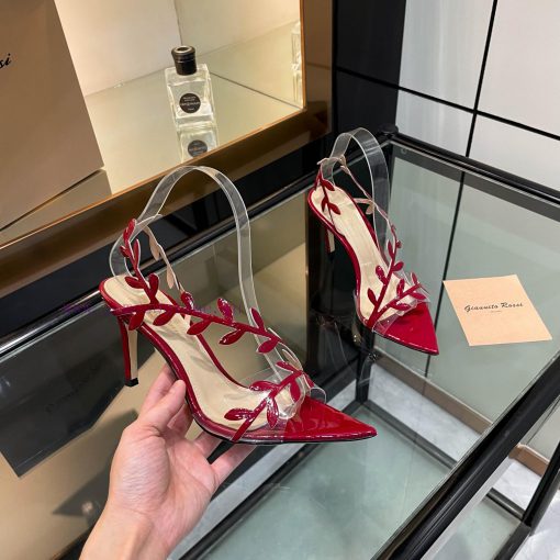 Giannito Rossi 2025 new sandalstop-levelPurchasing QualityThis pair of pointed high-heeled pzydfw81d - Image 2