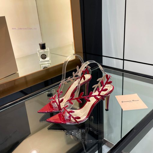 Giannito Rossi 2025 new sandalstop-levelPurchasing QualityThis pair of pointed high-heeled pzydfw81d - Image 3
