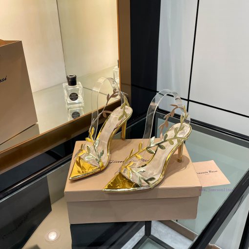 Giannito Rossi 2025 new sandalstop-levelPurchasing QualityThis pair of pointed high-heeled pjjsp4r10 - Image 7