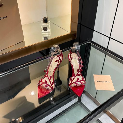Giannito Rossi 2025 new sandalstop-levelPurchasing QualityThis pair of pointed high-heeled pzydfw81d - Image 5