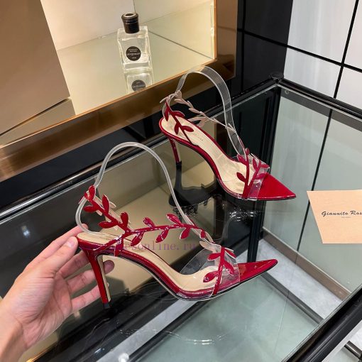 Giannito Rossi 2025 new sandalstop-levelPurchasing QualityThis pair of pointed high-heeled pzydfw81d - Image 6