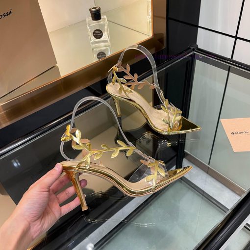 Giannito Rossi 2025 new sandalstop-levelPurchasing QualityThis pair of pointed high-heeled pjjsp4r10 - Image 9