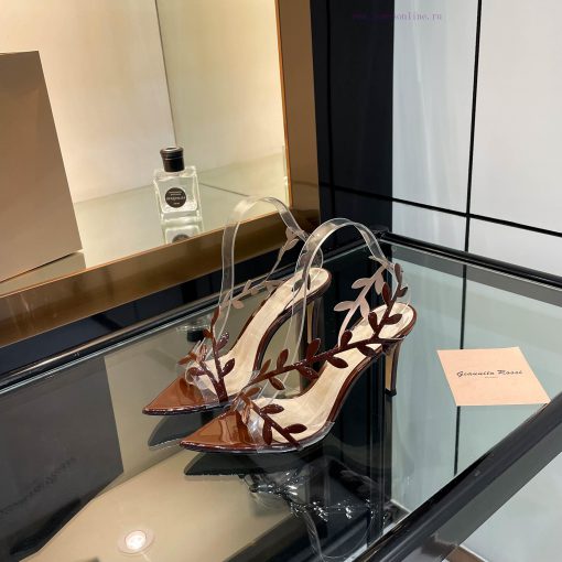 Giannito Rossi 2025 new sandalstop-levelPurchasing QualityThis pair of pointed high-heeled pgzjcaop4 - Image 3