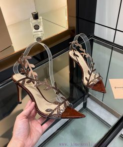 Giannito Rossi 2025 new sandalstop-levelPurchasing QualityThis pair of pointed high-heeled phtwlt1db