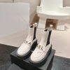 Chanel thick soled short boots Chelsea boots elastic band letter logo⇢𝐒𝐈𝐙𝐄 3536383839 (40/419w9h0tis