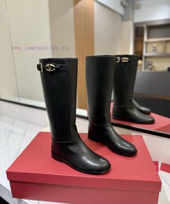 VALENTINO 🫰 High end spicy girl Kelly Jumping knight boots are top-notch cowhide products wi9f9ivdx5