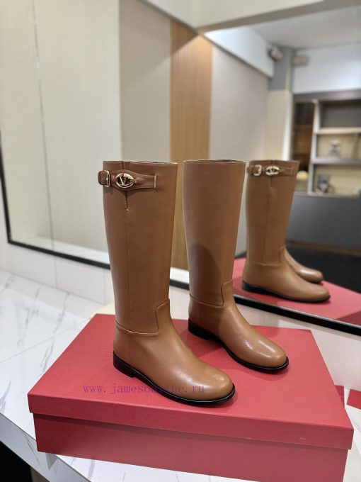 VALENTINO 🫰 High end spicy girl Kelly Jumping knight boots are top-notch cowhide products wiop294127