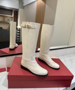 VALENTINO 🫰 High end spicy girl Kelly Jumping knight boots are top-notch cowhide products wiv4o62ixb
