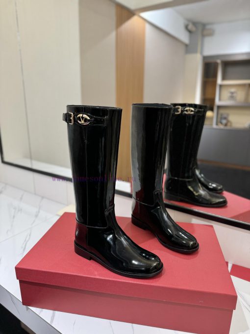 VALENTINO 🫰 High end spicy girl Kelly Jumping knight boots are top-notch cowhide products wi840l3io6