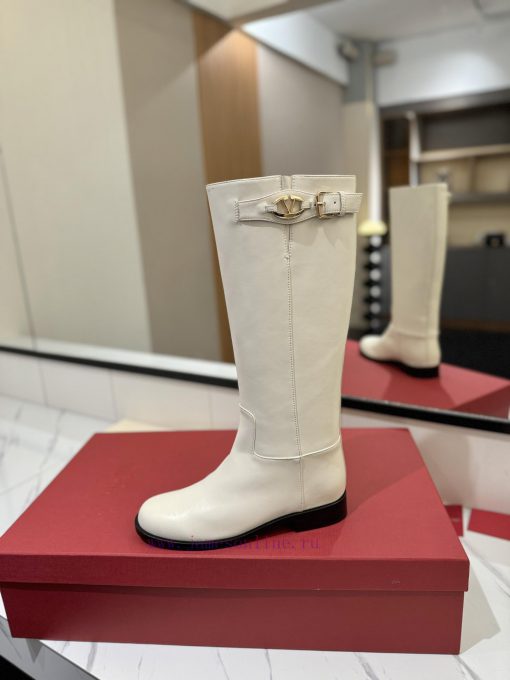 VALENTINO 🫰 High end spicy girl Kelly Jumping knight boots are top-notch cowhide products wiv4o62ixb - Image 5