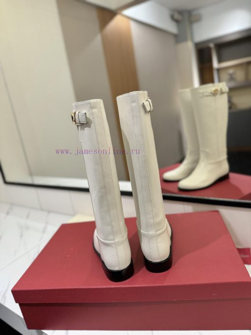 VALENTINO 🫰 High end spicy girl Kelly Jumping knight boots are top-notch cowhide products wiv4o62ixb - Image 9