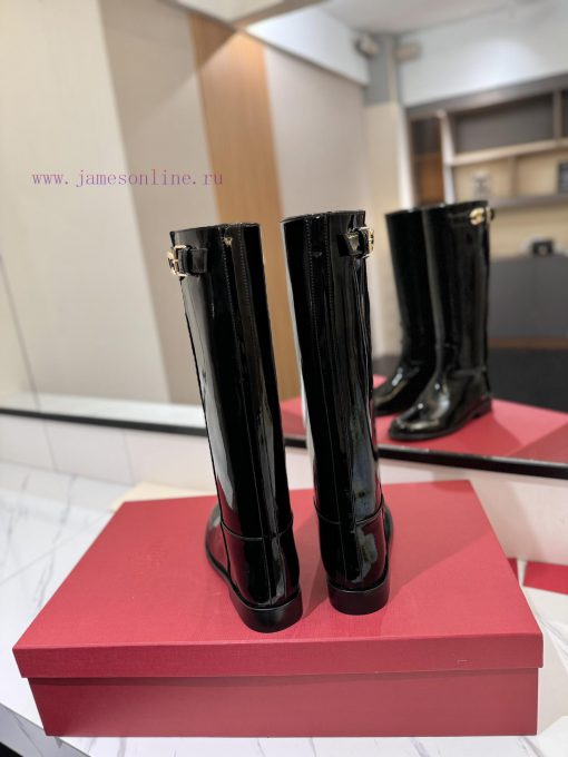 VALENTINO 🫰 High end spicy girl Kelly Jumping knight boots are top-notch cowhide products wi840l3io6 - Image 10