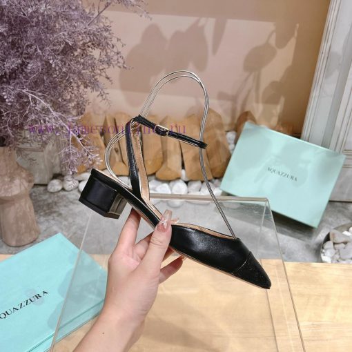 𝑨𝑸𝑼𝑨𝒁𝒛𝒖𝒓𝒂 𝟐𝟒𝒔𝒔  🤍 Top notch square toe women's high heels, this "FrenchFlirt" mid heel shoe q3imsgfi - Image 7