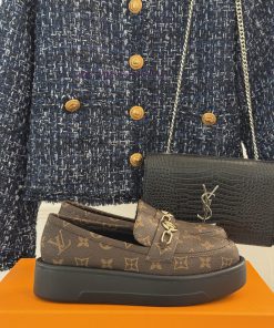 L * V Donkey brand 25ss early spring new product thick soled loafersTruly a pair of loafers u161f06a