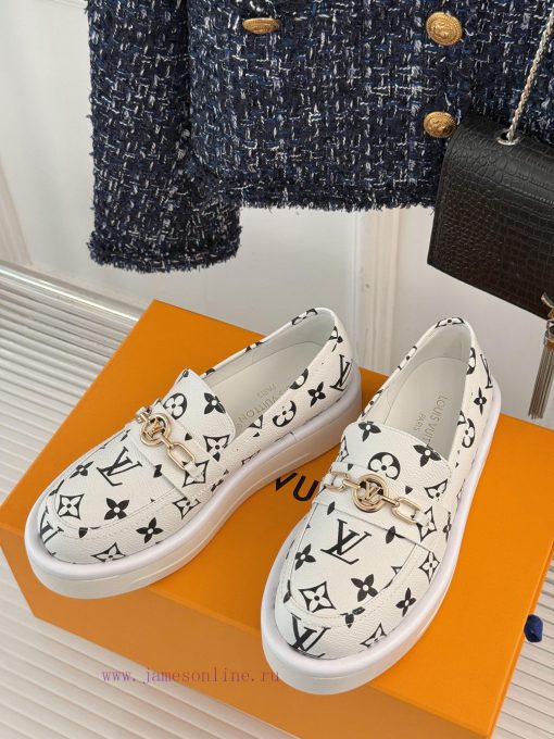 L * V Donkey brand 25ss early spring new product thick soled loafersTruly a pair of loafers mspew2wr - Image 3