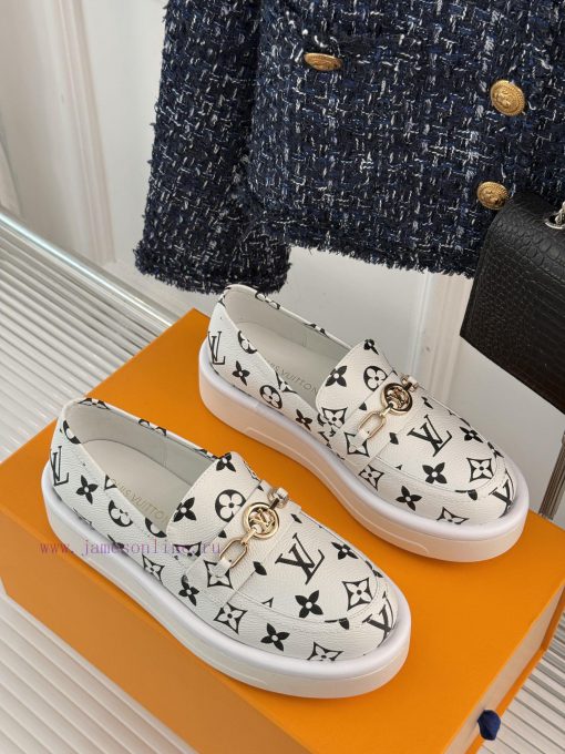 L * V Donkey brand 25ss early spring new product thick soled loafersTruly a pair of loafers mspew2wr - Image 5