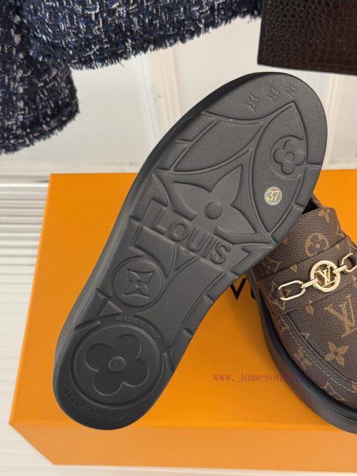 L * V Donkey brand 25ss early spring new product thick soled loafersTruly a pair of loafers u161f06a - Image 10