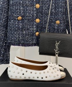 AlAIA | AlAIA 25ss Early Spring New ProductRivet metal head flat bottomed single shoeThis seooq0hkui