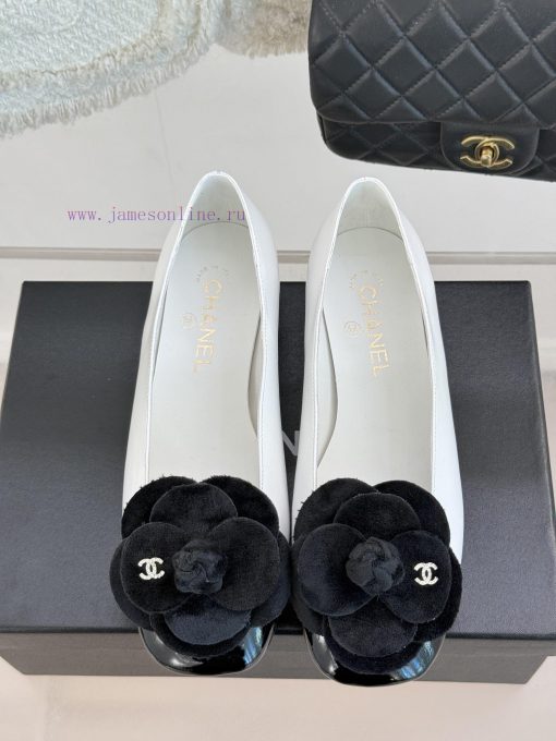 Chanel | Chanel 25C Early Spring New ProductCamellia single shoesThis season's Camellia sericmkemha0 - Image 5