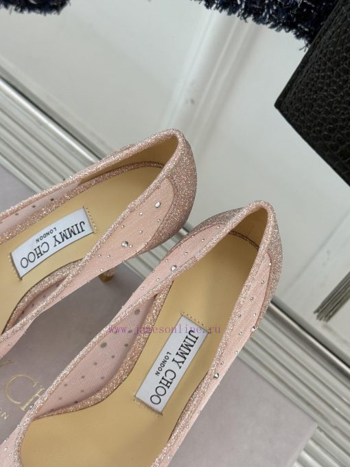 Jimmy Choo | Jimmy Zhou Classic Mesh High Heels CollectionJC's shoes are well-known for theimx63176d - Image 9