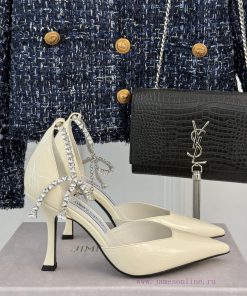 Jimmy Choo | Jay Chou's Classic Diamond Chain High HeelsOur JC family always maintains super4yugb5lp