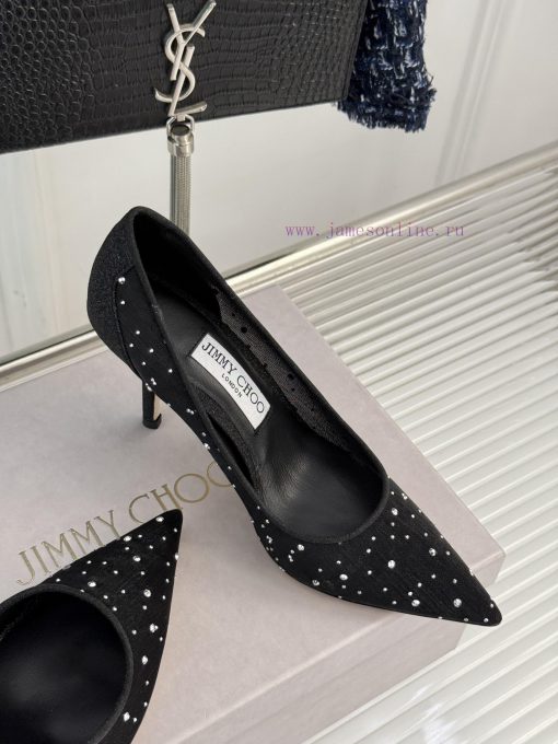 Jimmy Choo | Jimmy Zhou Classic Mesh High Heels CollectionJC's shoes are well-known for theipe1lwnbs - Image 6