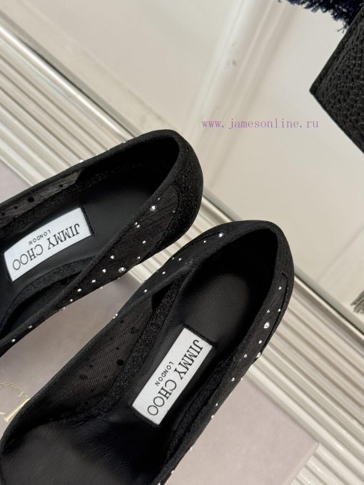 Jimmy Choo | Jimmy Zhou Classic Mesh High Heels CollectionJC's shoes are well-known for theipe1lwnbs - Image 9